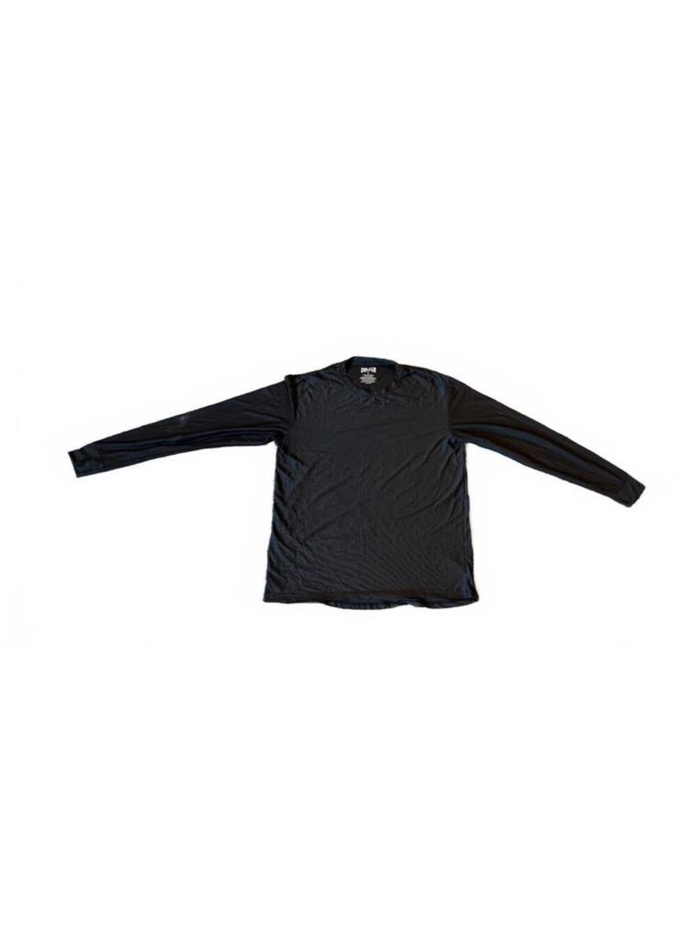 Duluth Trading Co. Men's Long Sleeve Black Performance Shirt Size L
